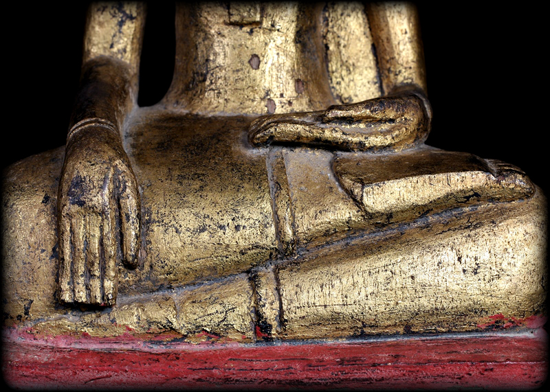 Extremely Rare 19C Thai Lanna Buddha # A052
